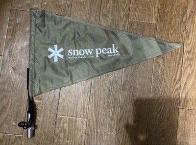 Snowpeak Snow Peak Turp Flag Khaki Festival Limited Japan Free  