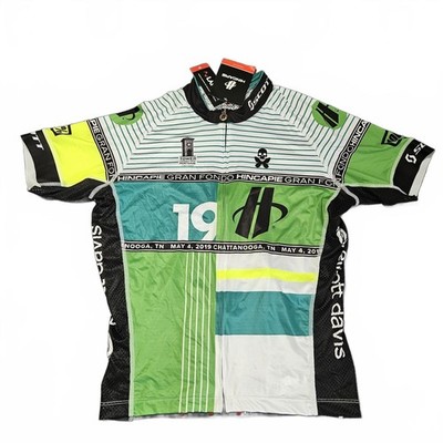 NEW Hincapie Gran Fondo Cycling Jersey Men's Activewear Large Biking 