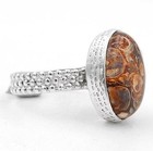 Natural Turtella Jasper 925 Sterling Silver Ring Jewelry Sz 7 @19-9 — photo 2