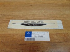 Modellplakette &bdquo;SLK&ldquo; Final Edition Original Mercedes R170 - A1708173620