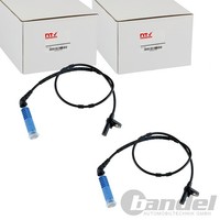 2X NTY ABS-SENSOREN Hinten Beidseitig Passend FÜR BMW X3 Links+Rechts