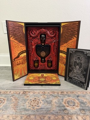 Patron x Guillermo Del Toro Complete Set Box, Candles, Booklet (EMPTY BOTTLES)