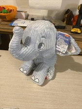 Nick Jr Canticos BENJI Stuffed Animal ELEPHANT 13" Musical Satin