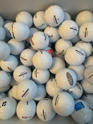 100 GOLFBÄLLE BRIDGESTONE E6  (lakeballs) QUALITÄT AAA