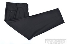 GIORGIO ARMANI BLACK LABEL Blue Cotton Womens Pants Trousers - EU 46 / US 12