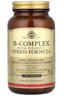 Solgar Vitamin B-COMPLEX With Vitamin C -250 Tabletten - B Komplex + Wit. C