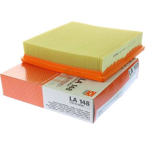 Original Mahle / Knecht LA 148 Filter Innenraumluft Pollenfilter Innenraumfilter-image