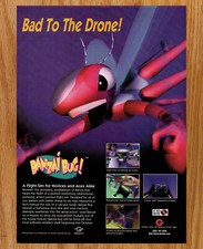 Banzai Bug! Grolier Interactive - Video Game Print Ads Poster Promo Art 1996