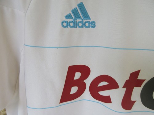 Maillot OLYMPIQUE DE MARSEILLE OM 2011 ADIDAS vintage GIGNAC n°10 jersey shirt S - Foto 3 di 7