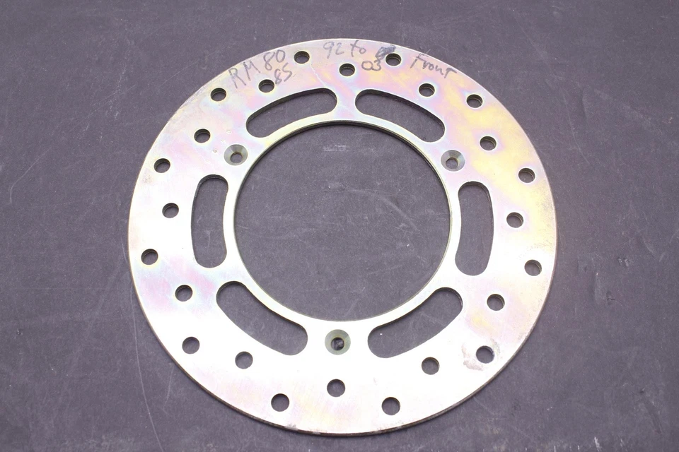 92 SUZUKI RM80 NEW AFTERMARKET REAR ROTOR BACK BRAKE DISC - Image 2 of 4