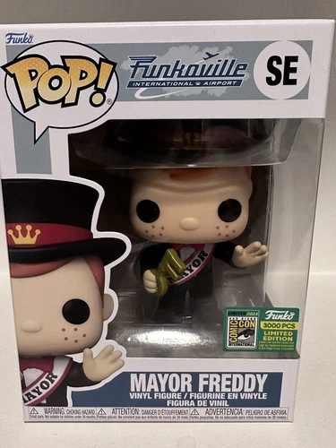 FUNKOVILLE MAYOR FREDDY 3000 PCS OFFICIAL SDCC STICKER 2024 FUNKO POP!