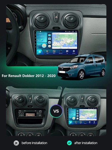Android For Renault Lodgy Dacia Dokker GPS Car Radio Multimedia Video Player - Picture 15 of 32