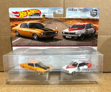 Hot Wheels HKF50 Premium 2-Pack '73 Holden Monaro GTS &  '77 Holden Trana A9X