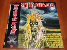 IRON MAIDEN SELF TITLED FIRST ALBUM LP *LTD PICTURE DISC VINYL EU PRESS 2012 New