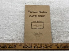 1979 Peerless Rattan Catalog Comcraft Towaco NJ Vtg