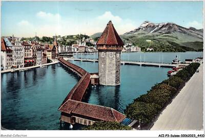 ACIP3-SUISSE-0241 - LUCERNE - CHAPEL BRIDGE - WATER TOWER