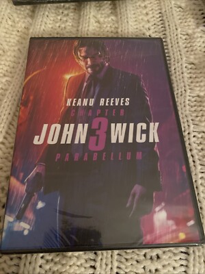 John Wick Chapter 3: Parabellum (DVD, 2019, Lionsgate) Keanu Reeves/Halle Berry!