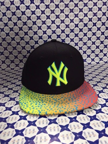 Cappello NEW ERA Visiera con Bolle Cappellino - Giallo / Nero - Sneakviz |  eBay