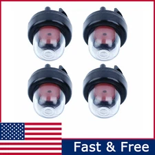 4x Primer Bulb For Homelite Husqvarna Poulan Saw Trimmer Blower Weedeater188-512
