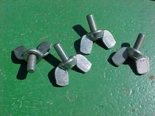 4 nice NOS unused vintage Ludwig Drums 1/4x28 wing bolts