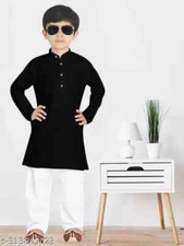 Indian Traditional Wear Boys Stylish Fancy Party Wear Boys Kurta Set Pack of 1 