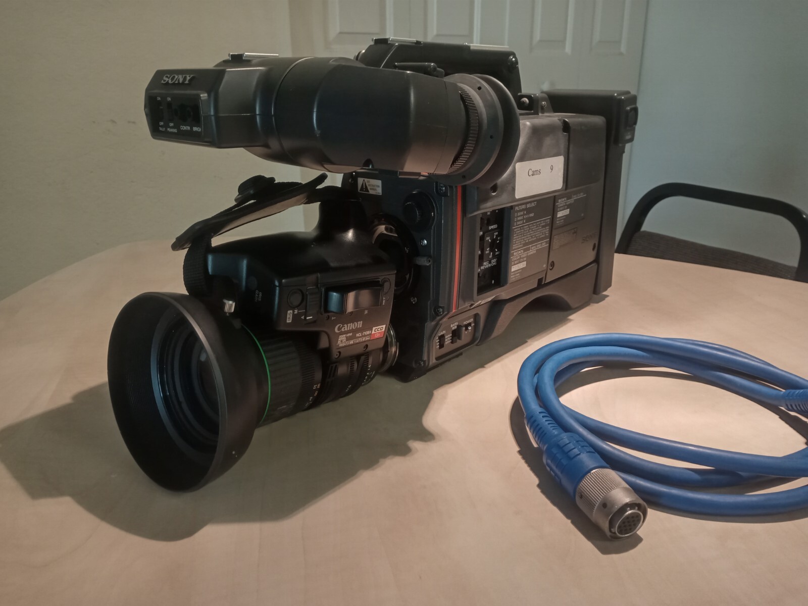 Sony DXC325/CA325 Used Professional Video Camera eBay