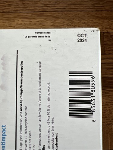Genuine HP 61 Tri-Color Printer Ink Cartridge CH562W HP61 Sealed Expired (10/24) - Picture 5 of 5