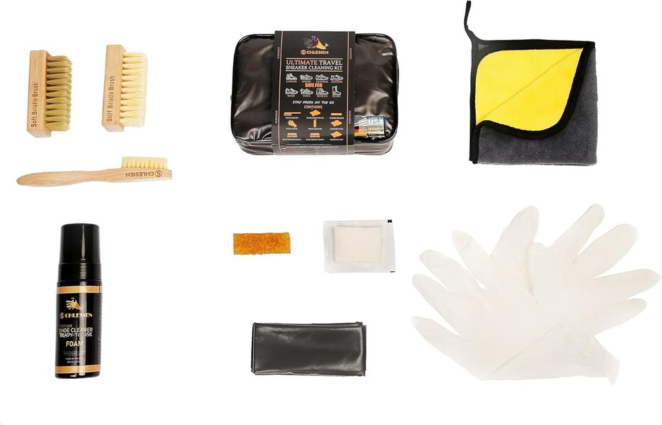 Ultimate Travel Sneaker Cleaning Kit Best Shoe Kit, Gift... eBay