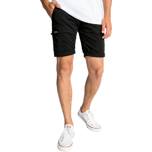 cargo shorts black