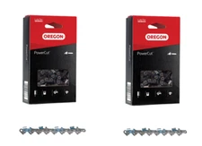 Oregon Full Chisel Chains (2-pack) for Hitachi CS51EAP 20" Chainsaw 20LPX078G(2)