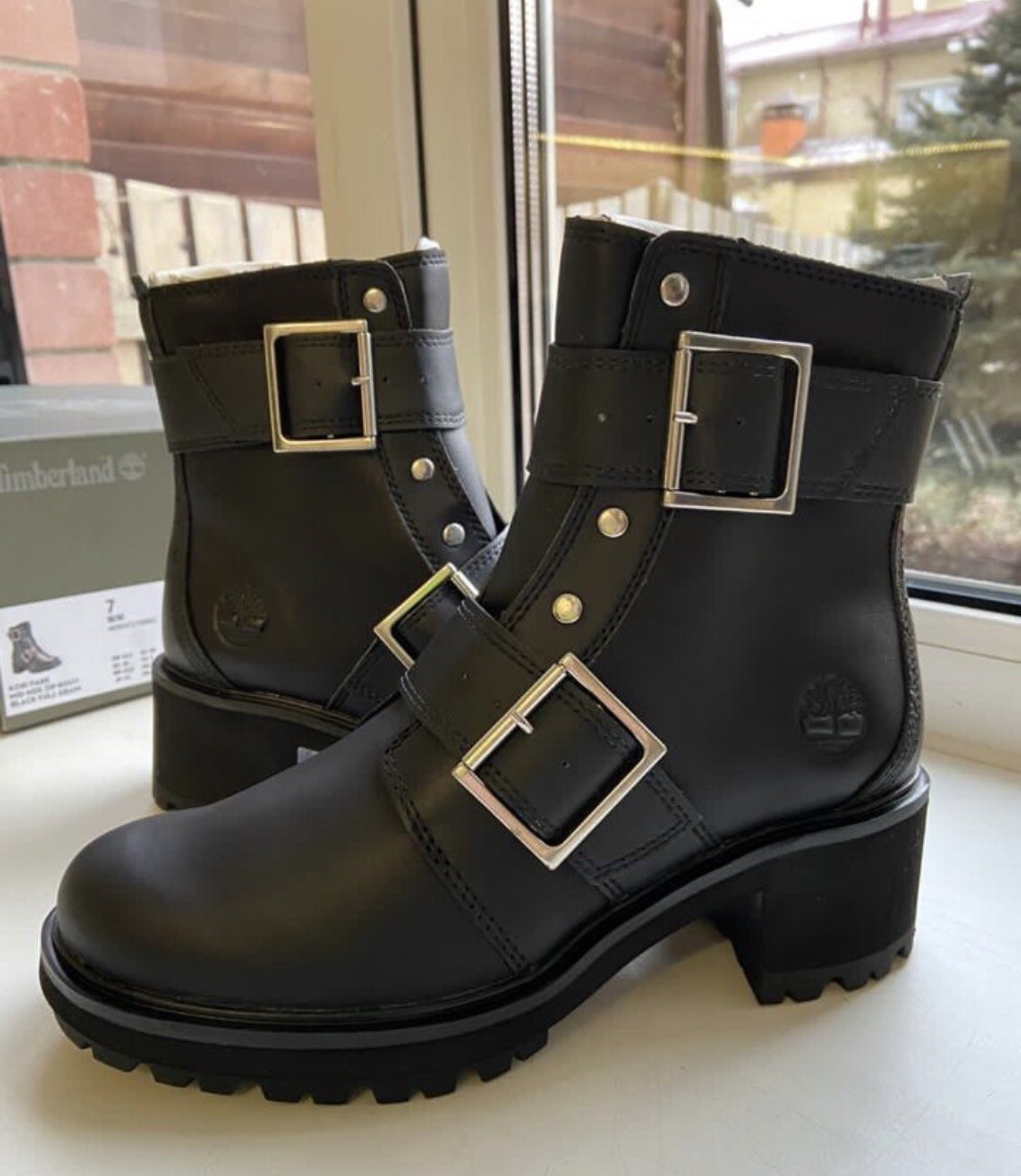 biker boots timberland