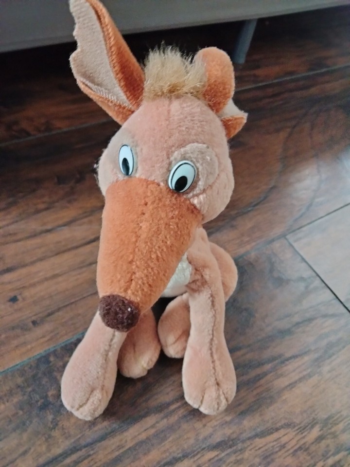 VINTAGE 90s ALL DOGS GO TO HEAVEN CHARLIE BEAN BAG STUFFED ANIMAL PLUSH