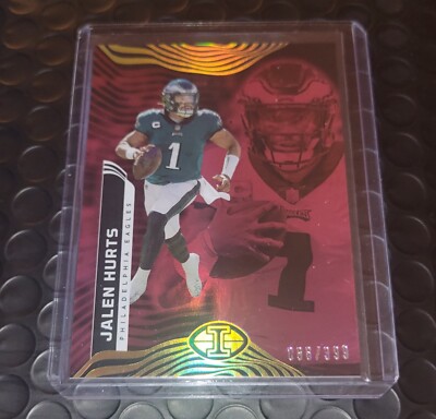 2022 Panini Illusions Jalen Hurts No.79 pink /399
