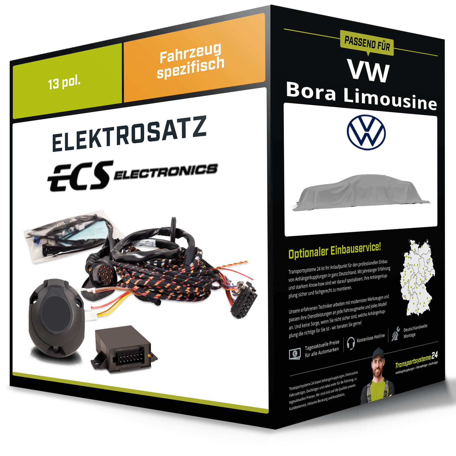 Elektrosatz 13-pol spezifisch für VW Bora Limousine 10.1998 