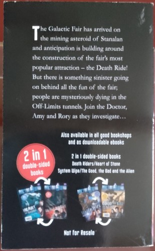 Doctor Dr Who: Death Riders / Justin Richards PBK young readers BBC 2011 - Picture 2 of 3