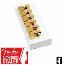 Genuine Fender American Standard Pro Gold Staggered Tuners 099-0820-200