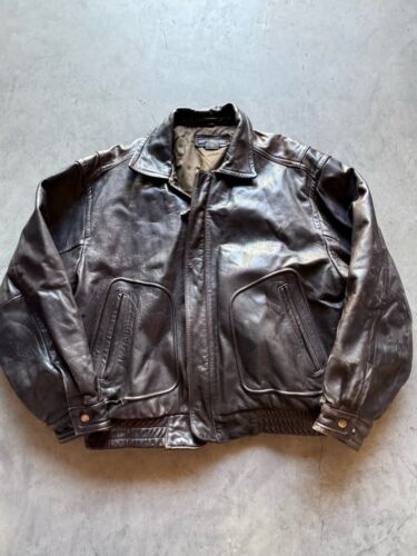 Vintage leather bomber banana republic jacket - Gem Vintage leather bomber banana republic jacket - Gem