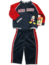 Disney Junior Mickey Mouse Zip Jacket and Pants Set Size 3-6M NEW