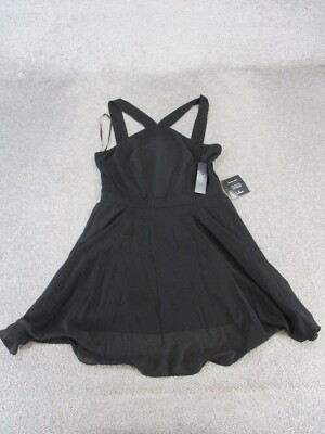 Lulus Dress Womens Large Black Tennis Blouson