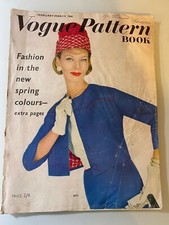 Vogue Pattern book 1960 February March FREE GIFT WRAP - Fast Dispatch 