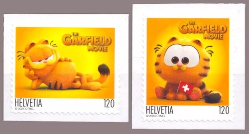 Switzerland/Schweiz 2024 Garfield,Cats,Cartoons,Comics,Movies,Animation MNH