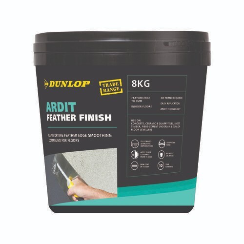 Dunlop ARDIT FEATHER FINISH 8kg Cement Based Smoothing Compound *USA Brand - Picture 1 of 1