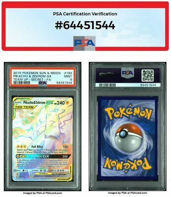 Pikachu & Zekrom GX - 184/181 - Secret Rare - Pokemon » Pokemon Singles »  Sun & Moon: Team Up - Blue Ox Games