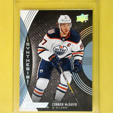 CONNOR McDAVID   2018-19 Upper Deck Engrained Synthesis #S5  Edmonton Oilers
