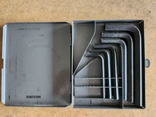 AllenHex-L Key Allen Wrench - 6pc set Metric MM sizes 6-8-10-12-14-18MM (SH 9-1)