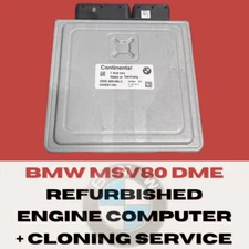 BMW MSV80 DME ECU Engine Computer Refurbished with Programming Cloning Service