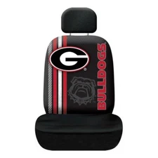 Georgia Bulldogs Rally Design Seat Cover [NEW] NCAA Car Truck Seatbelt Bucket