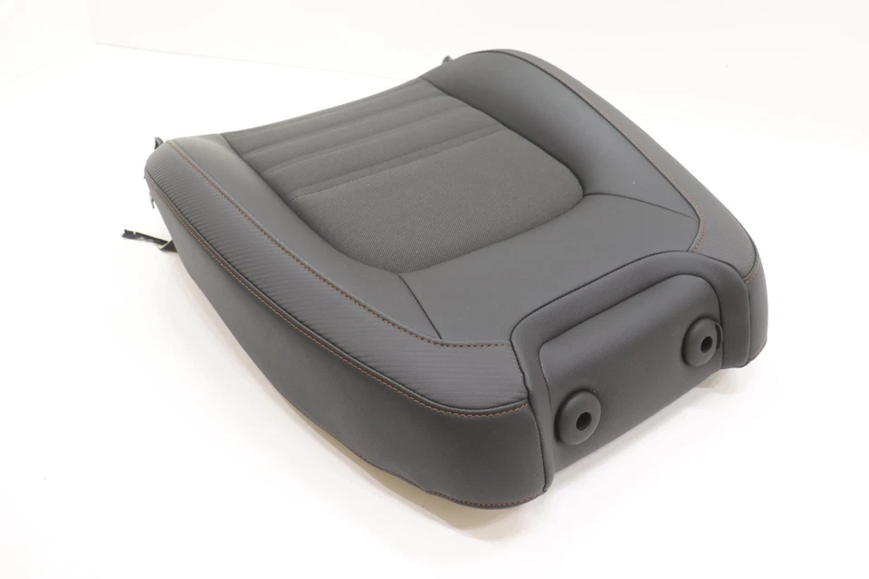 2021 - 2022 GMC CANYON FRONT LEFT CLOTH SEAT UPPER CUSHION COVER OEM BLACK_H4V - Image 4 of 4