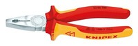 Knipex Kombizange Vde 200 Mm Mit Mehrkomponenten-Griff - 03 06 200