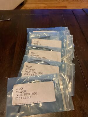 Helicoil Screw Thread Repair Inserts. (Custom Bundle - 6 Items)